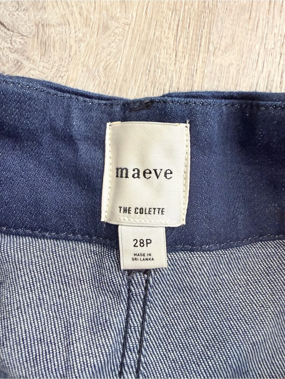 Maeve by Anthropologie The Colette Cropped Wide-Leg Floral Jeans 28P - Picture 8 of 10